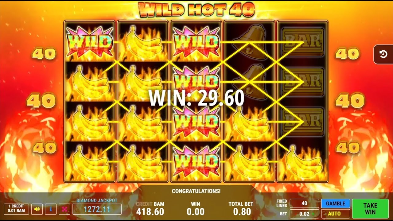 Wild Hot 40 en pantalla móvil