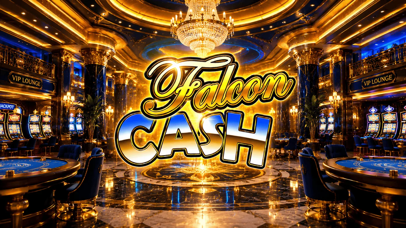 Jackpots y función Collect de Falcon Cash